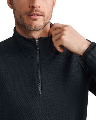 Founders Textured Quarter-Zip Golf Sweater