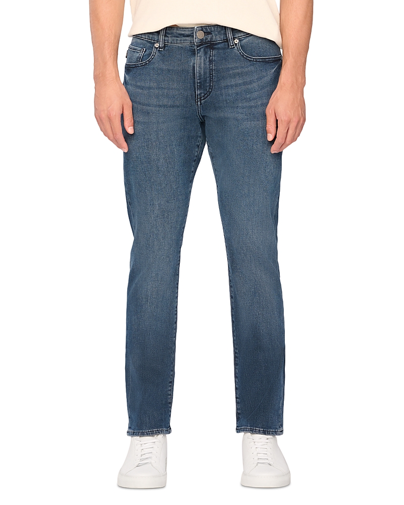 DL1961 Russell Slim Straight Fit Jeans in Riverside Blue