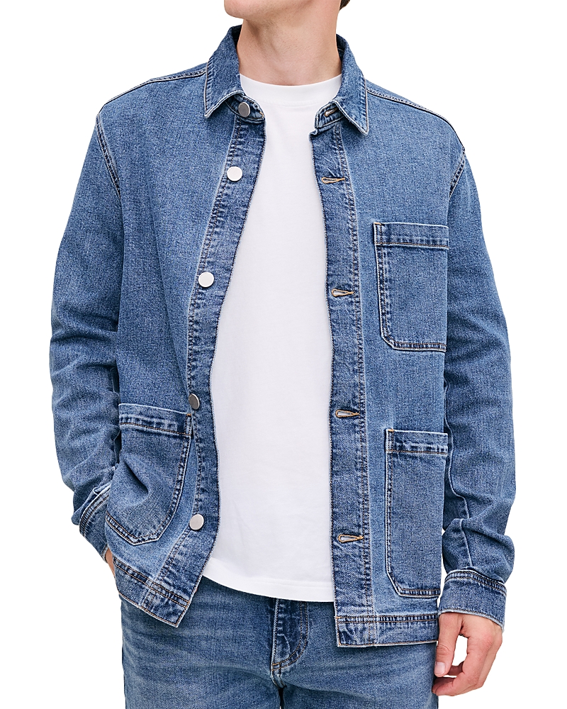 Dl1961 Sean Shirt Jacket In Blue