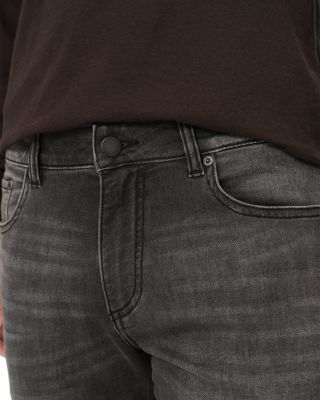 Nick Slim Fit Ultimate Knit Jeans in Washed Black