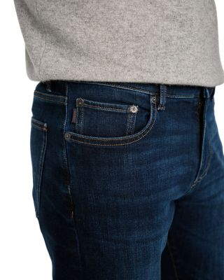 Russell Slim Straight Fit Jeans in Thunderbird Blue