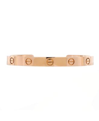 Pre-Owned Cartier - Love Cuff Bracelet 18K Rose Gold