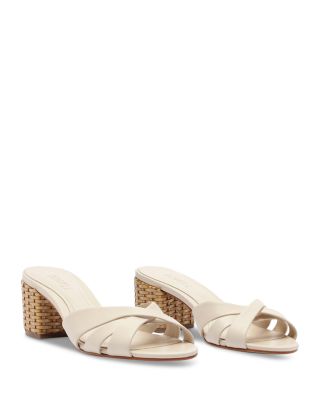 Women&#39;s Keefa Straw Heel Sandals