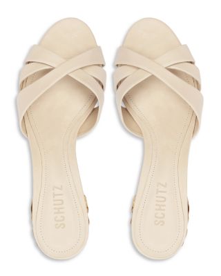 Women&#39;s Keefa Straw Heel Sandals