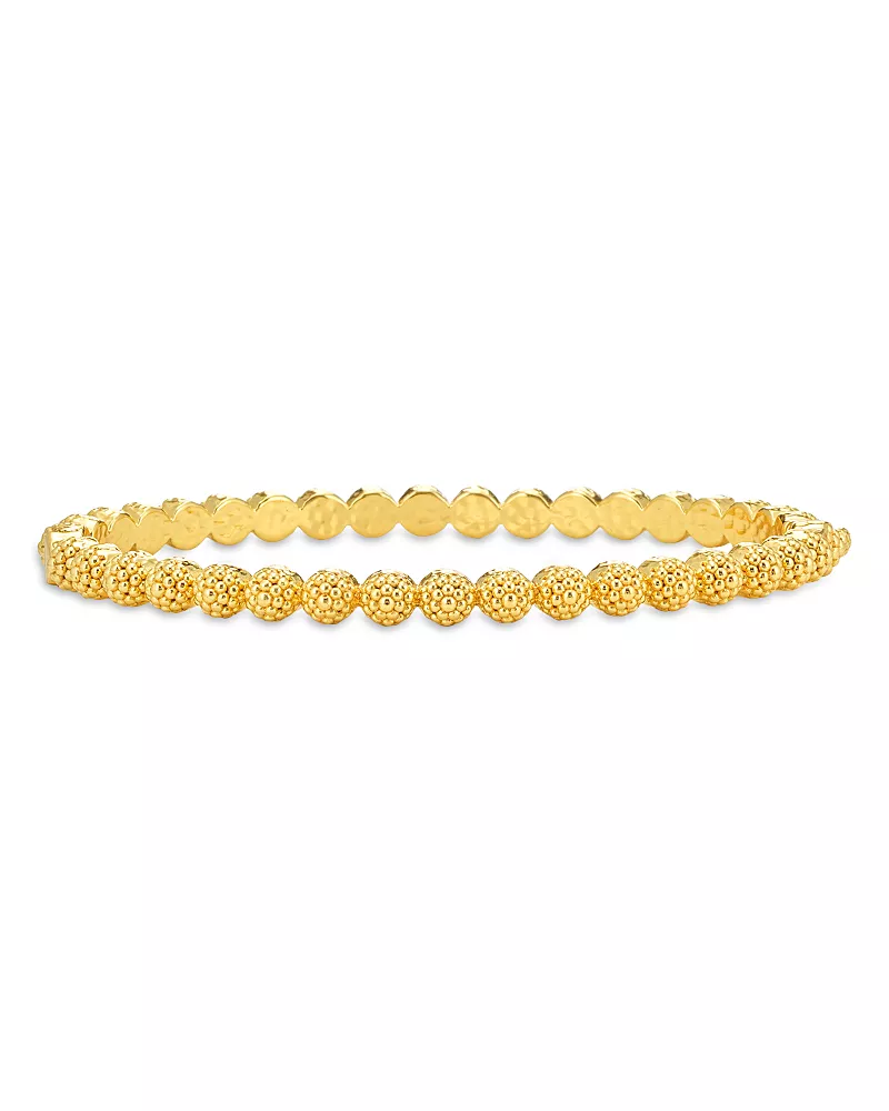 Capucine De Wulf Berry Eternity Bangle Bracelet in 18K Gold Plated