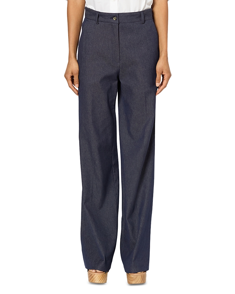 Gerard Darel Lydra Flare Pants In Blue