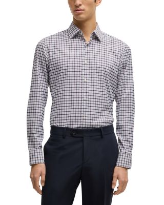 Hank Kent Slim Fit Button Front Shirt