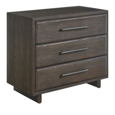 Universal - Sable Three Drawer Nightstand
