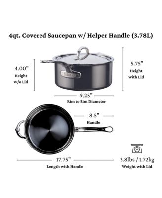 NanoBond&reg; Molecular Titanium 4-Quart Saucepan with Lid