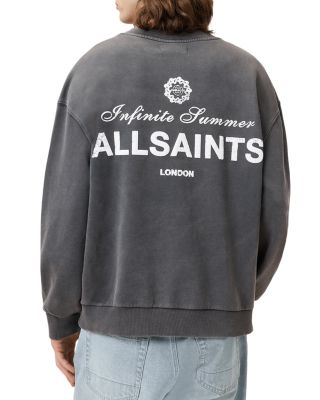 Soleil Crewneck Logo Graphic Sweatshirt