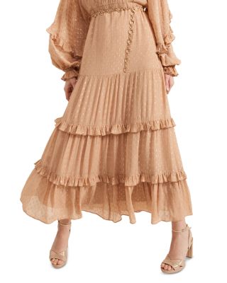 Priscillan Tiered Maxi Dress