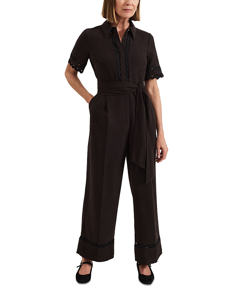 Phase Eight Bloomfield Jumpsuit In Black