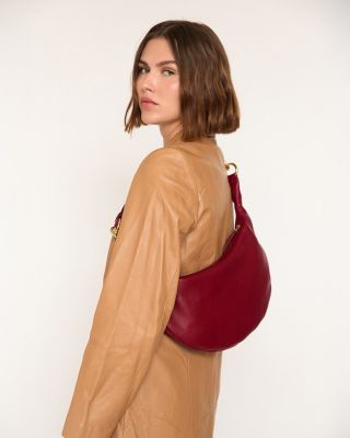 3-in-1 Small Convertible Hobo Crescent Ring Bag