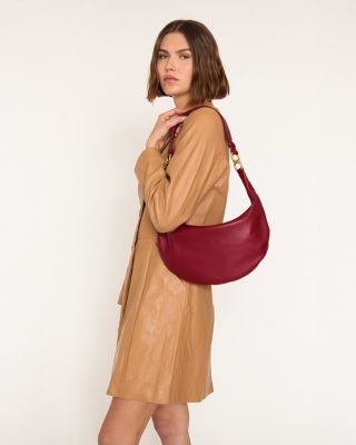 3-in-1 Small Convertible Hobo Crescent Ring Bag