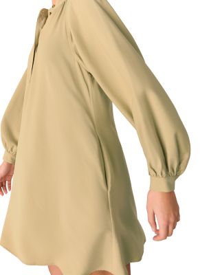 Full Volume Gathered Dress