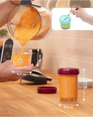 Babybowls Glass (x8) 4x 4oz + 4x 8oz