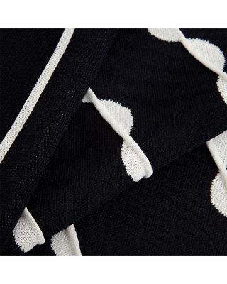 Liz Pleated Scalloped Skirt