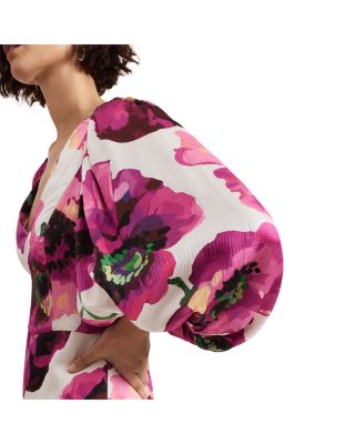 Fiona Floral Print Dress