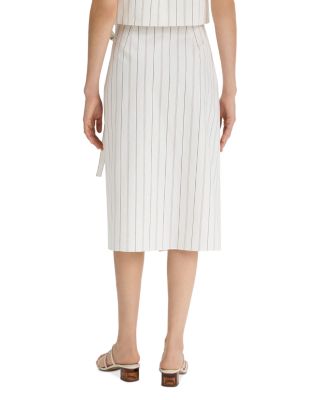 Seedling Striped Wrap Skirt