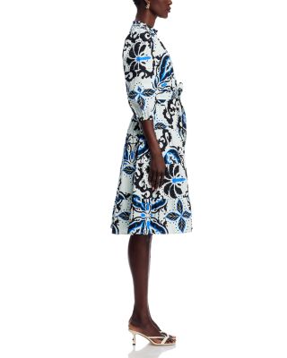 Printed Tiered Dress