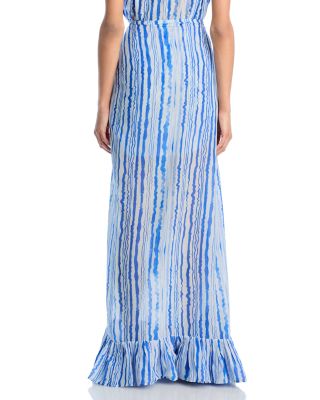 Classic Button Down Shirt & Ruffle Power Pareo™