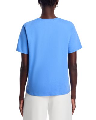 Elbow Sleeve Cropped Tee