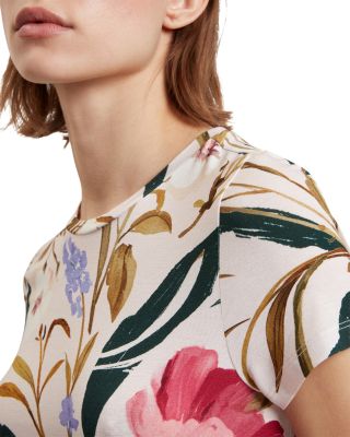 Belliea Printed Fitted Tee