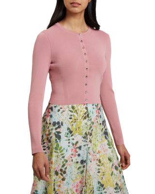 Ted Baker Emoriyy Cropped Knit Cardigan
