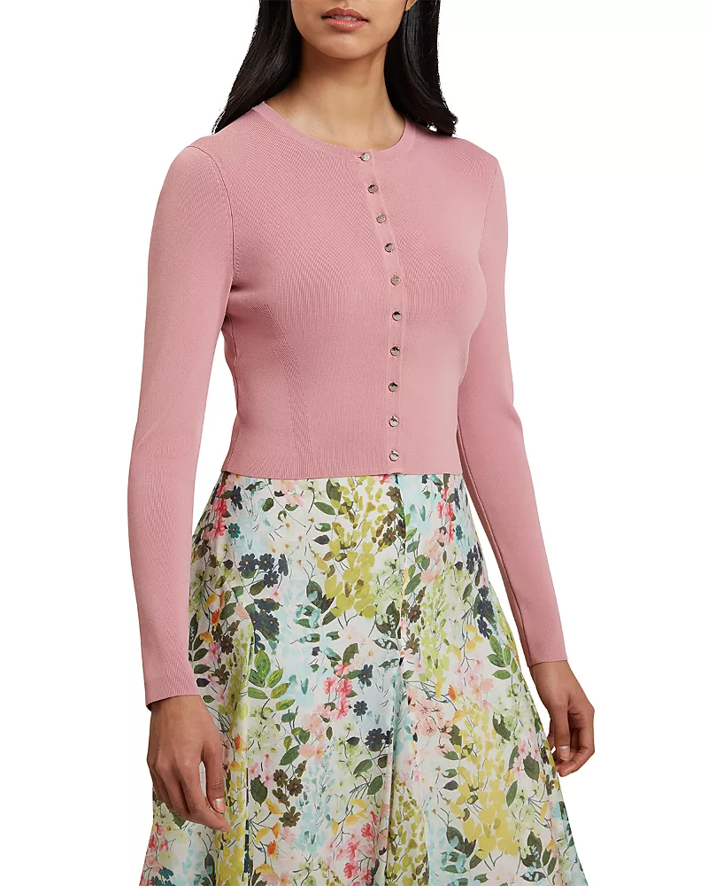 Ted Baker Emoriyy Cropped Knit Cardigan