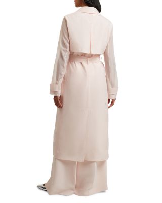 Aplysia Organza Trench Coat