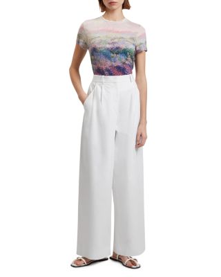 Zozia Pleat Front High Waisted Trousers