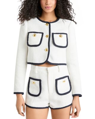 Cinq à Sept - Auden Tweed Contrast Trim Jacket
