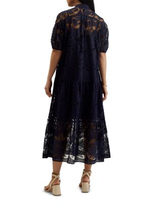 Xativa Lace Shirtdress