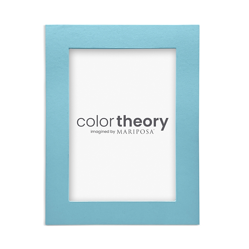 Mariposa Double Sided Sky Blue and Meadow Green Frame, 5 x 7
