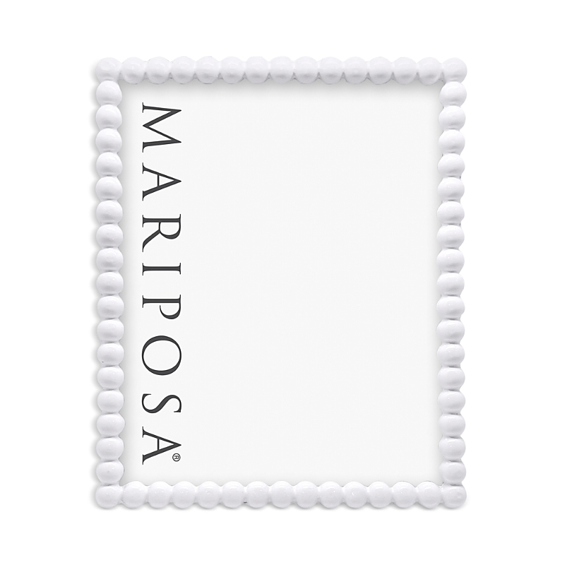 Mariposa Baubles Picture Frame In White