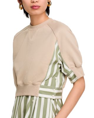 Sweatshirt Combo Dress