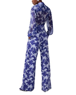 Floral Print Silk Blouse