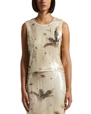 Peserico - Sequin Sleeveless Camisole