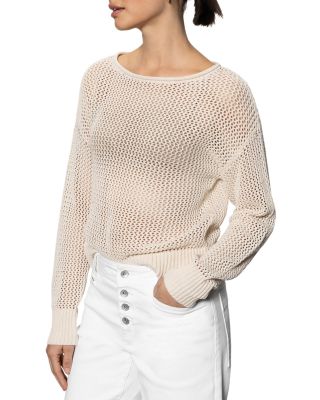 Cotton Open Knit Sweater