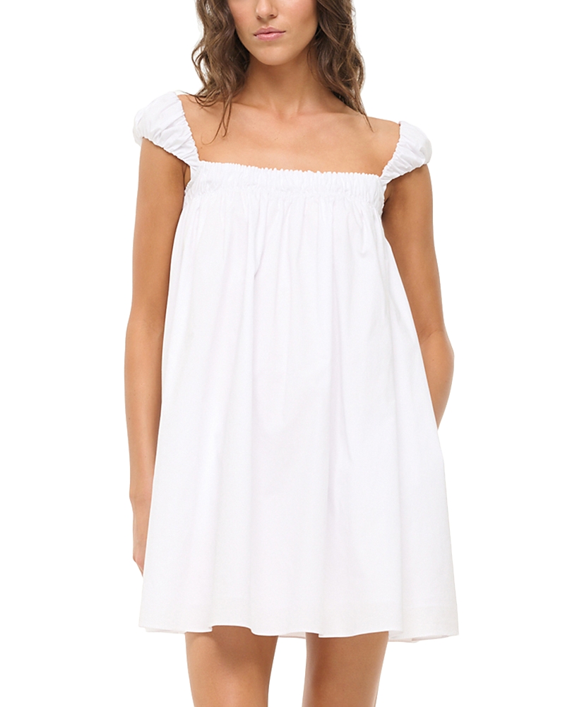 Staud Beau Dress In White