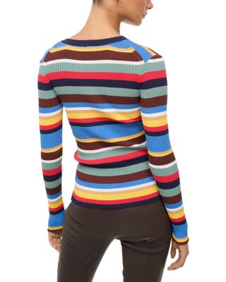 Cargo Striped Cardigan