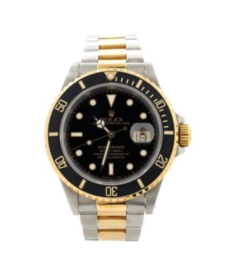 Pre-Owned Rolex - Oyster Perpetual Submariner Date Automatic Watch in Stainless Steel with Gold 40mm