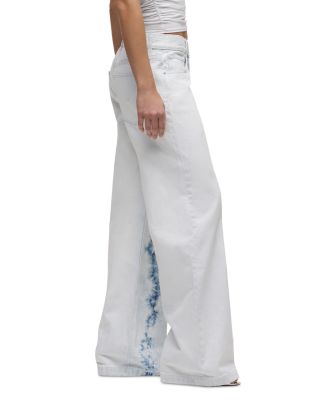 Rylee Low Rise Loose Jeans in Bleached Clouds