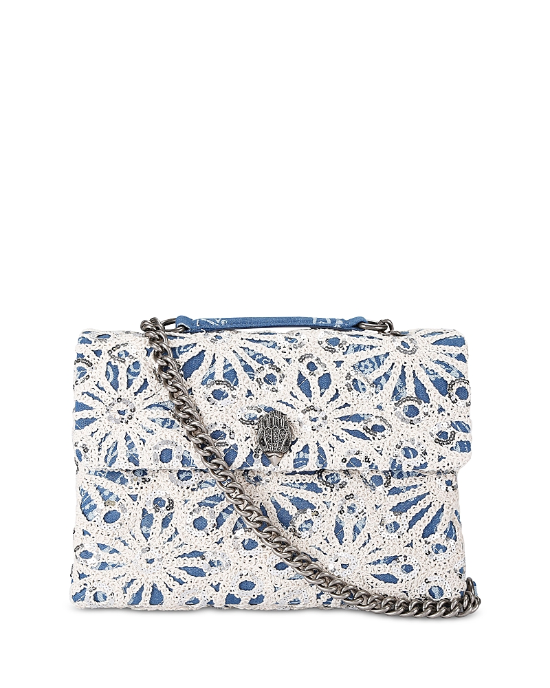 KURT GEIGER LARGE KENSINGTON CROCHET BAG