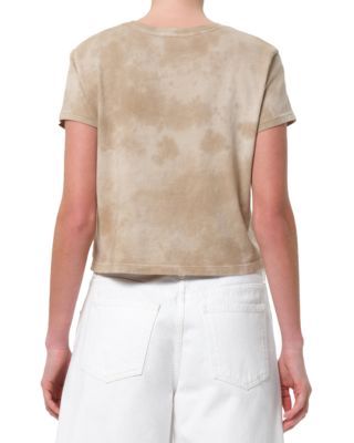 Adine Printed Shrunken Tee