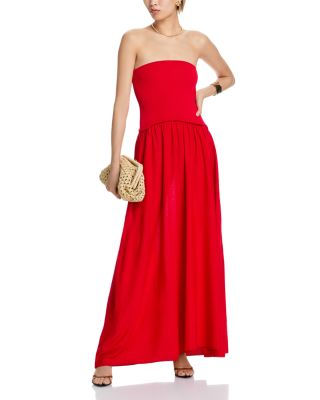 The Strapless Soglio Dress