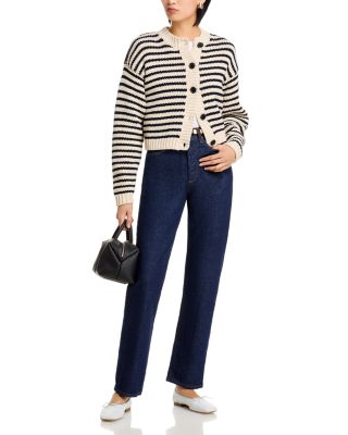 The Striped Chunky Femme Cardigan
