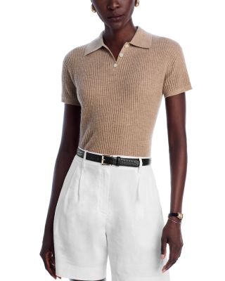Cashmere Polo Sweater