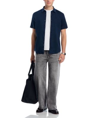 Stretch Linen Roan Slim Fit Shirt