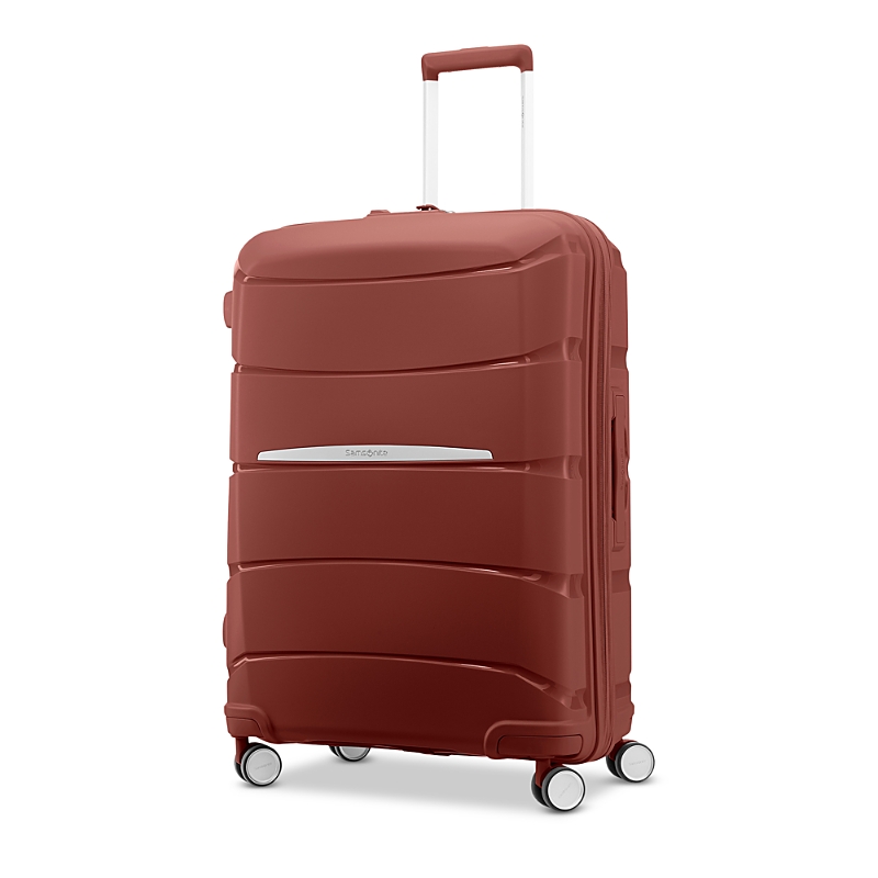 Samsonite Outline Pro Medium Spinner Suitcase In Mars Red
